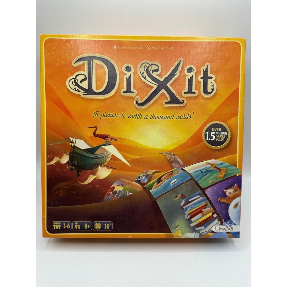 NEW Open Box Dixit Game Asmodee Libellud Games Picture is Worth a Thousand Words
